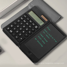 Tableta digital de escritura a mano con gráficos de calculadora plegable